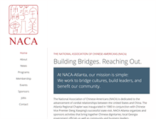 Tablet Screenshot of naca-atlanta.org